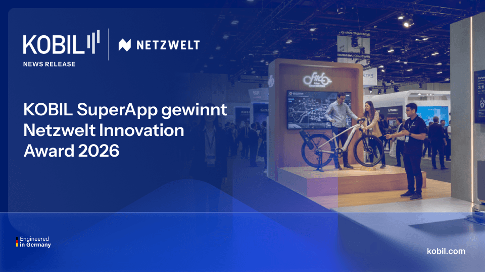 KOBIL SuperApp gewinnt Netzwelt Innovation Award