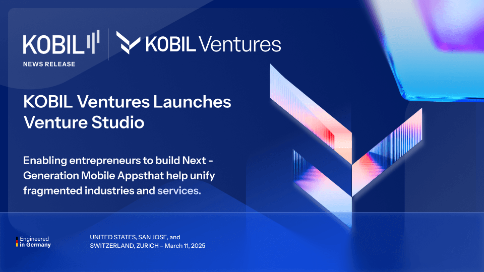 KOBIL Ventures Launches Venture Studio