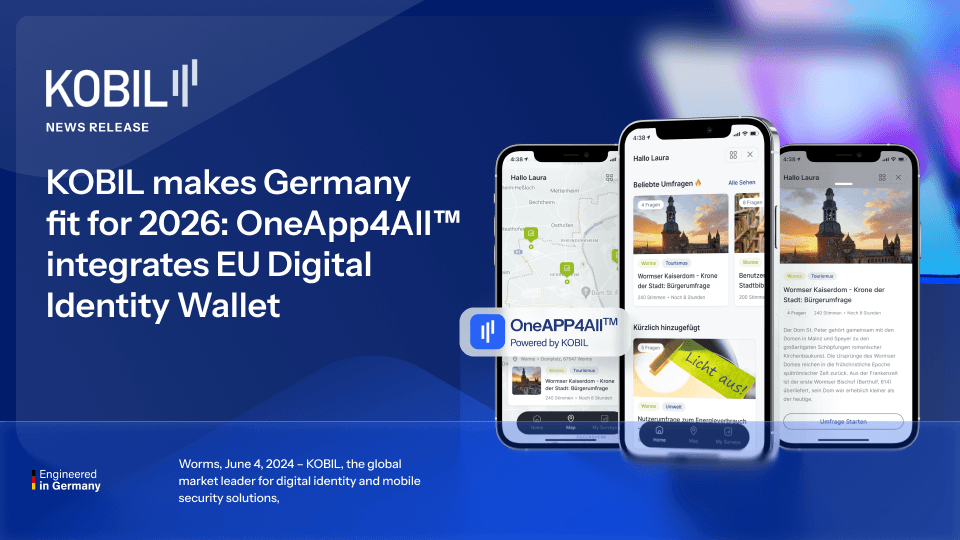 OneApp4All by KOBIL Integrates EU Digital Identity Wallet