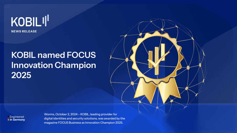 KOBIL named FOCUS Innovation Champion 2025